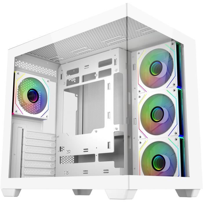 COOLER MASTER - Elite 681 White - Boîtier PC - Moyen-tour