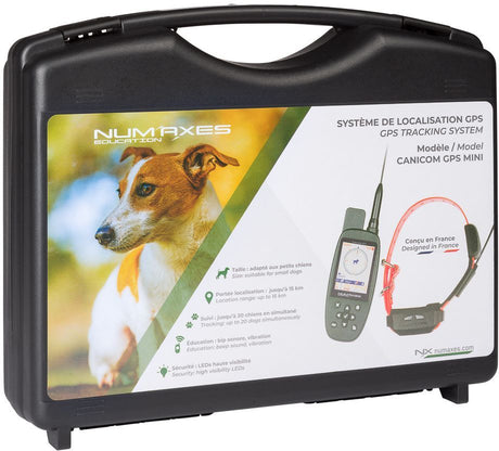 Ensemble complet de localisation - NUM'AXES - CANICOM GPS MINI - Sans fonction dressage