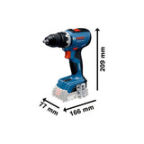 Bosch Professional Combo 18V – GSR 18V-65 + GDR 18V-215 + 2×GBA 5,0 Ah + GAL 18V-40 + L-BOXX (0615A50090)