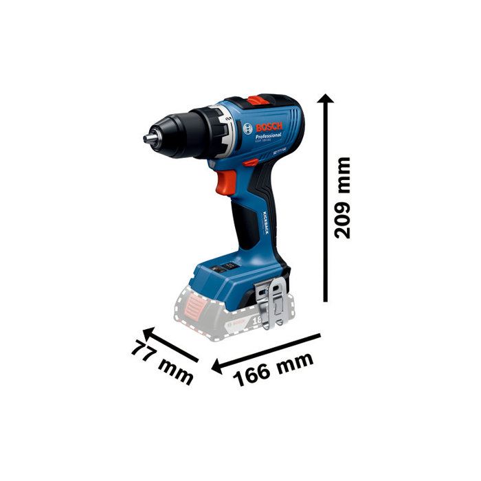 Bosch Professional Combo 18V – GSR 18V-65 + GDR 18V-215 + 2×GBA 5,0 Ah + GAL 18V-40 + L-BOXX (0615A50090)