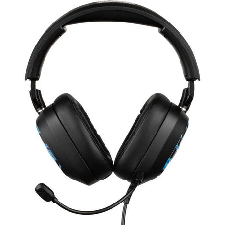 Casque gaming - Filaire - Konix - Naruto Shippuden - 7.1 PC - Haut-parleurs 50 mm - Microphone - 2 m - LED - Naruto Rasengan - Noir