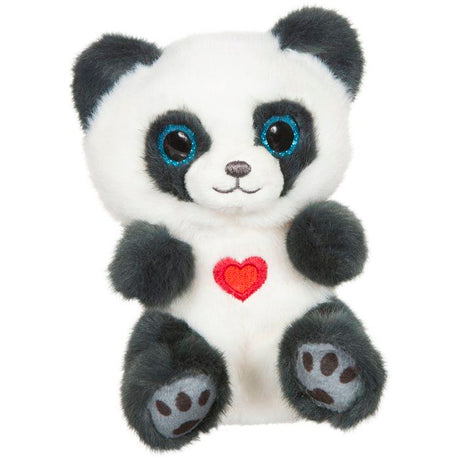 Peluche Cutydoo Love Panda - GIPSY TOYS - 13 cm - Gris