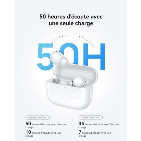 Ecouteurs sans fil - Huawei - Freebuds SE 4 ANC - Noir