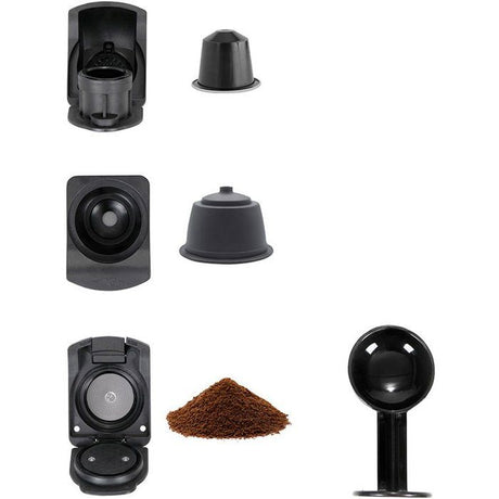 Machine a café multi-capsules 4-en-1 - LIVOO - DOD217N - 1400 W - 7 niveaux d'intensité du café - Noir