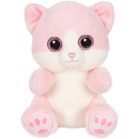 Peluche - Peluche Chat PINKY Cutydoos rose poudré – 23 cm