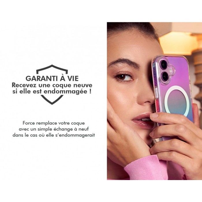 Coque FC Air MagSafe - IPhone17 Pro - Holographique