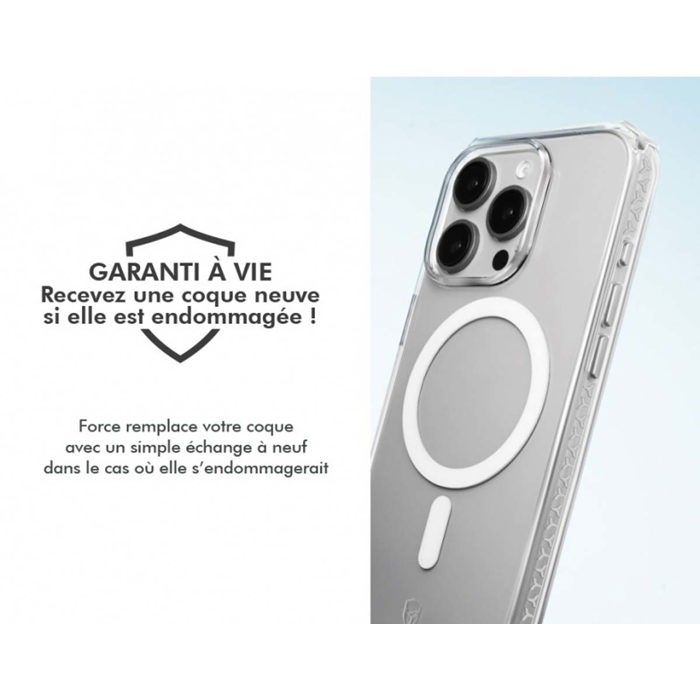 Coque FC Air Xtrem MagSafe - IPhone17 - Recyclé - Paillettes