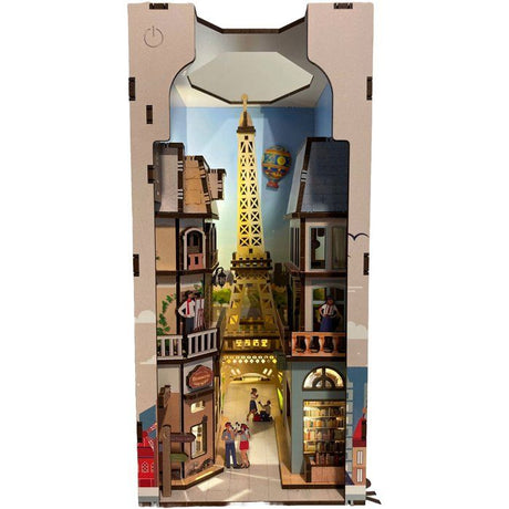 Book Nook - Kit DIY a construire Maquette 3D Serre Livre - REVELL - Tiny Adventures - Paris - LED
