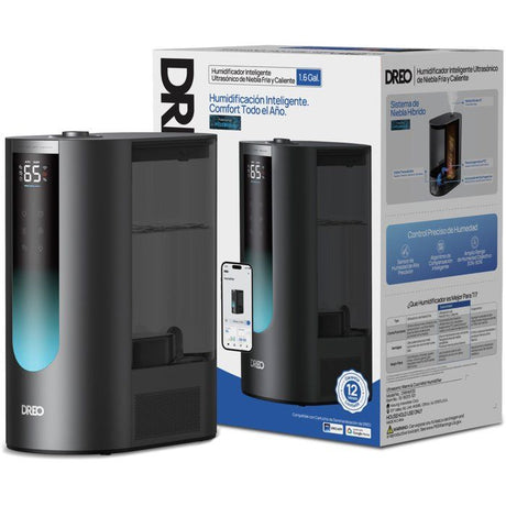 Humidificateur - DREO - 813S - Ultrasonique - Diffusion continue - Réservoir XL