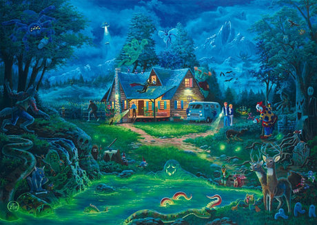 Puzzle - SCHMIDT SPIELE - La maison hantée - 1000 pieces - Des 12 ans