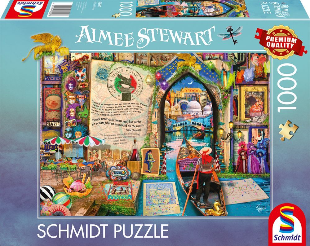 Puzzle - SCHMIDT SPIELE - Souvenirs de Venise - 1000 pieces - Des 12 ans