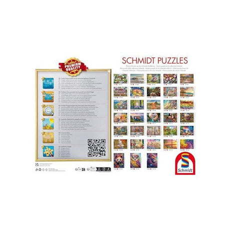 Puzzle - SCHMIDT SPIELE - Magnifique jardin de papillons - 2000 pieces - Des 14 ans
