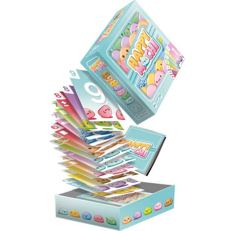 Zygomatic Jeu de cartes - Happy Mochi - Jeu de société familial - 2 a 6 joueurs - Des 8 ans - 20 min - format pratique a emporter