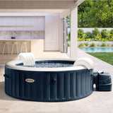 Spa gonflable INTEX - Blue Navy - 216 x 71 cm - 6 places - Rond - 28432NP