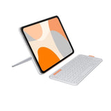 Etui clavier - Logitech - Flip Folio - Pour iPad et iPad Air 11 pouces (M4 et M5) (M2 et M3) (5e génération - 2024) - Graispâle