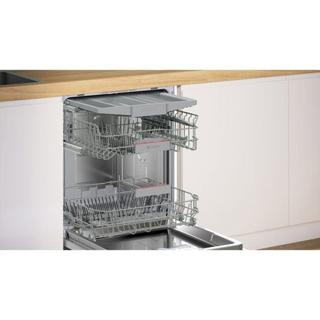 Lave-vaisselle tout encastrable BOSCH SBV4HVX14E SER4 - 14 couverts - Induction - L60cm - Grande hauteur - 46dB - Classe C