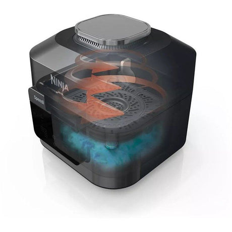 Multicuiseur NINJA - Speedi Rapid Cooker ON500EU - Capacité 5,7L - Argent/Noir - 1760W