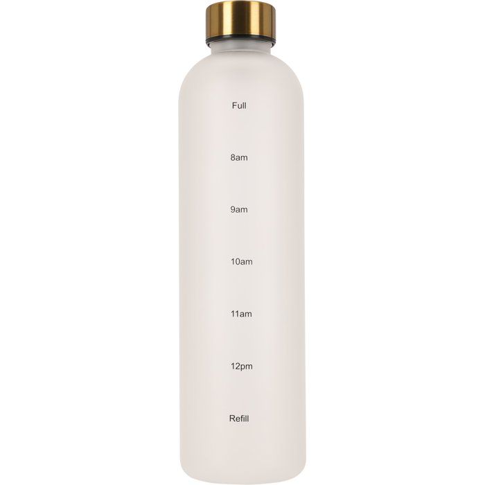 Gourde de sport - ATHLECIA - Yoga - 1 L - Ayan -Blanc