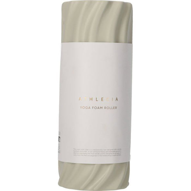 Rouleau de Yoga en mouse - ATHLECIA - Malata - Taille unique - Blanc creme