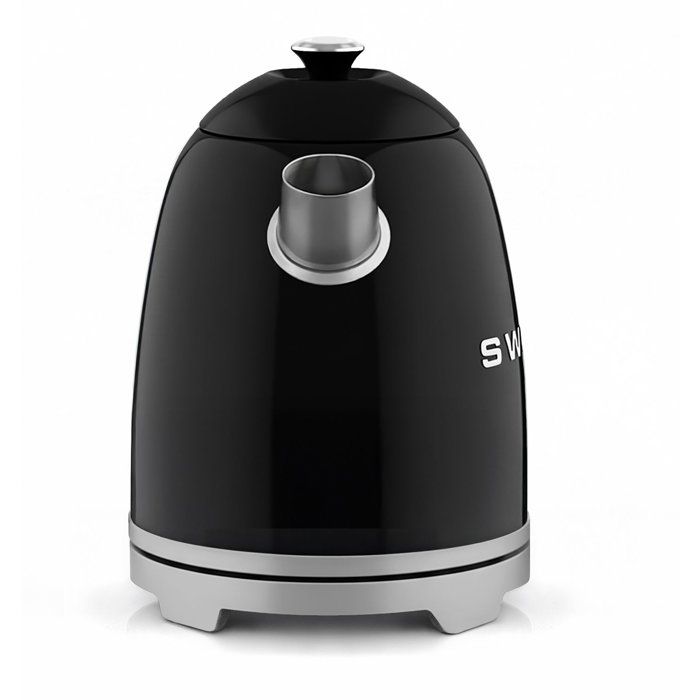 Bouilloire vintage - SWEISS - KTS9 - 1000 W - 1 L - Socle 360° - Noir
