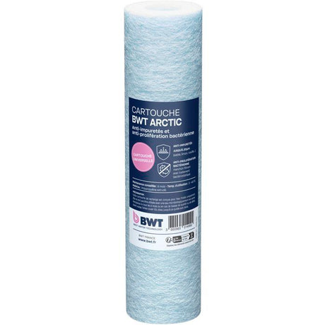 Filtre anti-impuretés - BWT - ARCTIC - 20 µm - Cartouche bactériostatique - Débit 3000 L/h