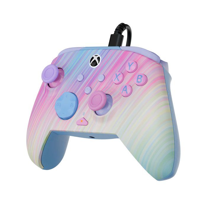 Manette filaire Turtle Beach Rematch Advanced Cotton Candy  Xbox Series XS, Xbox One et PC