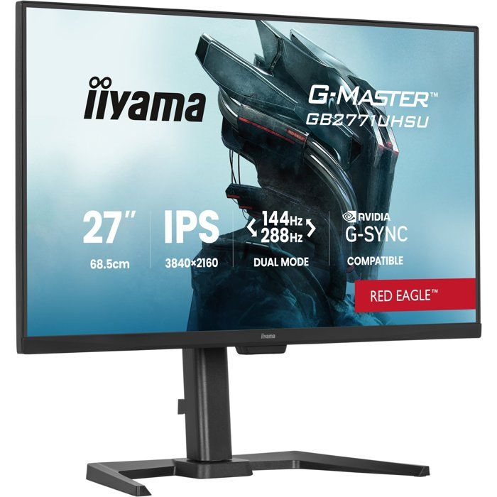 Ecran PC Gamer - IIYAMA -  27 - 144Hz - Dalle Fast IPS - 0,8ms - GB2771UHSU-B1