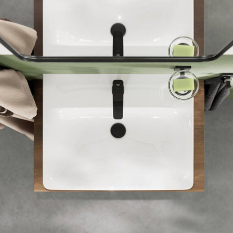Mitigeur de lavabo - GROHE DICE - Taille S - Cartouche Ch3 & vidage clic-clac - Noir mat