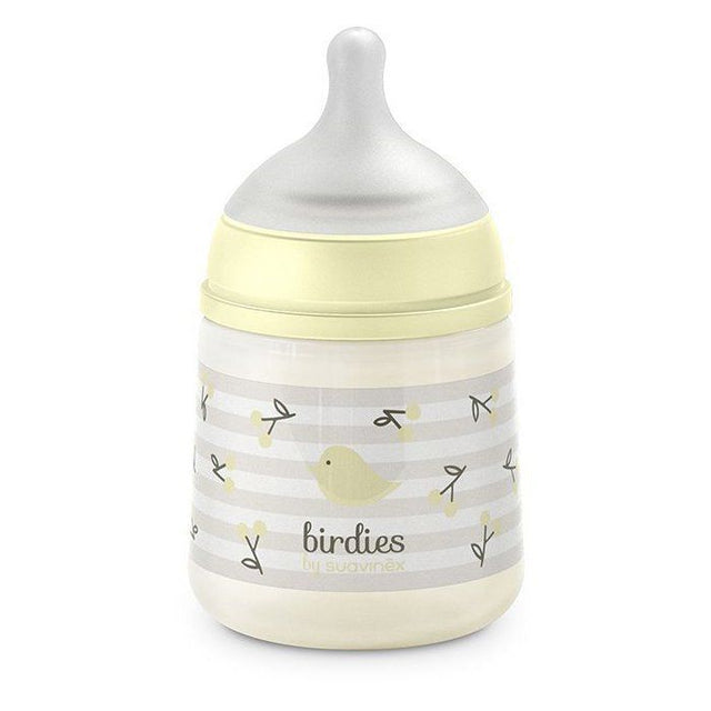 Biberon - SUAVINEX - Birdies - Tétine SX Pro S - 150 ml - 0 a 3 mois - Vert