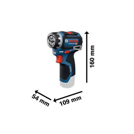 Visseuse sans fil - BOSCH PROFESSIONAL - GSR 12V-32 FC - 2x2,0Ah - Advanced KickBack Control - FlexiClick
