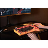 Clavier filaire/sans fil - Mécanique - KONIX - Naruto Shippuden - Édition Pro Collector Numérotée - AZERTY - LED RVB