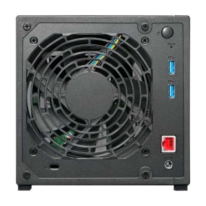 Serveur NAS - ASUSTOR - AS1204T - 4 baies - 1 Go DDR4