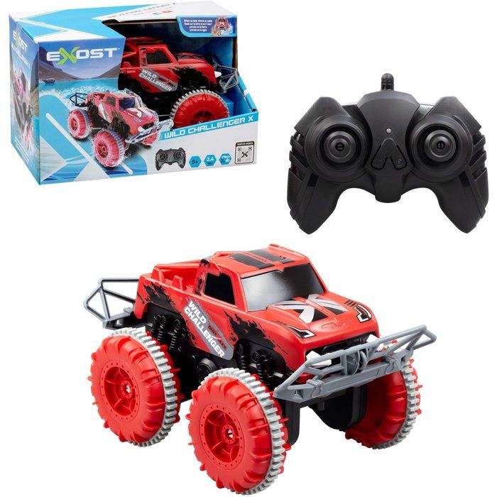 Voiture radiocommandée - EXOST - Wild Challenger X - Echelle 1/20 - 2,4 GHz - Terre & Eau - Des 5 ans