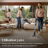 BISSELL PowerClean FurFinder Select - Aspirateur Balai sans Fil - Moteur 200W - Brosse Tangle-Free - Batterie Amovible