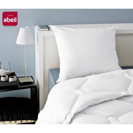 Lot de 2 Oreillers - ABEIL - Anti-Acarien - 60 x 60 cm - Blanc