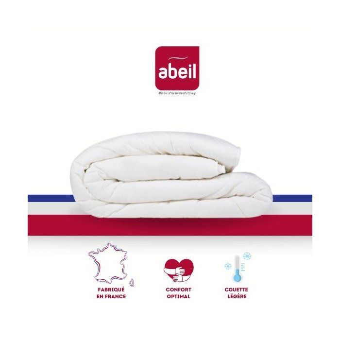ABEIL Couette légere NUAGE de DOUCEUR 200x200 cm blanc
