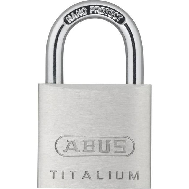 Cadenas - ABUS - 64TI/30 Titalium - Corps aluminium - Clé paracentrique - Risque de vol moyen