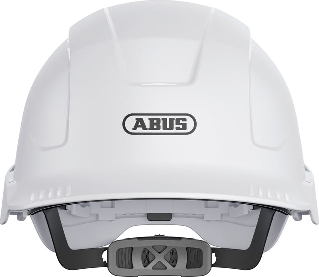 Casque de protection travaux électrique - ABUS - SCATOR-E - Blanc polair