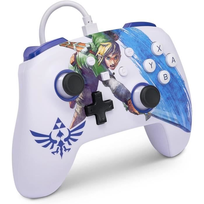 Manette Filaire - POWER A - Nintendo Switch - Master Sword Attack