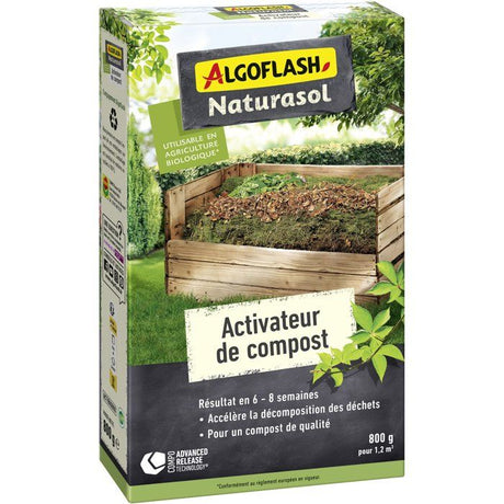 Activateur de compost - ALGOFLASH NATURASOL - Activateur de compost - 800 g