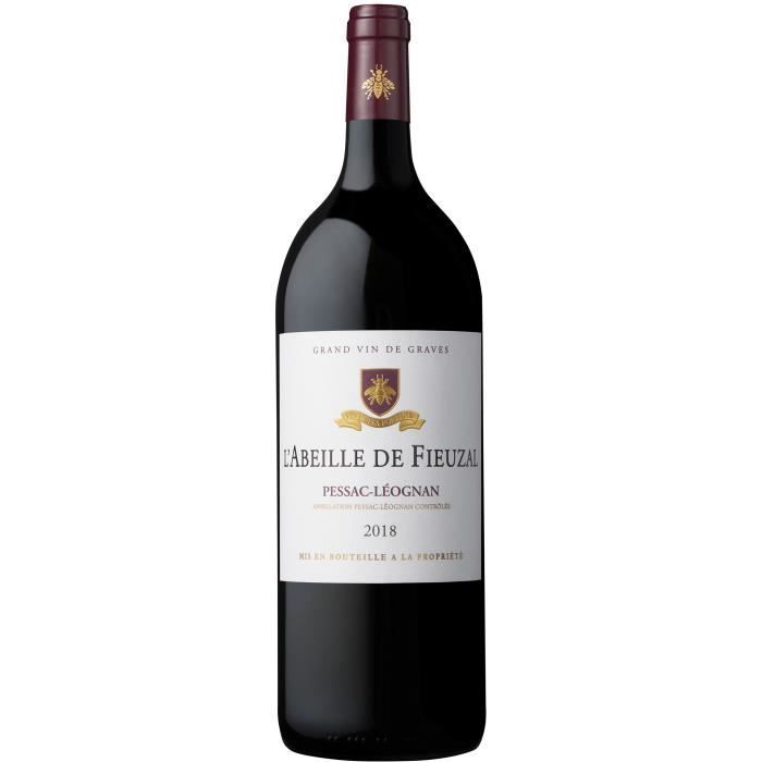 Magnum L'abeille de Fieuzal 2018 Pessac-Léognan - Vin rouge de Bordeaux