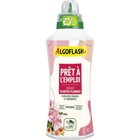 Engrais pret a l'emploi - ALGOFLASH - Plantes fleuries - 1 L - UAB