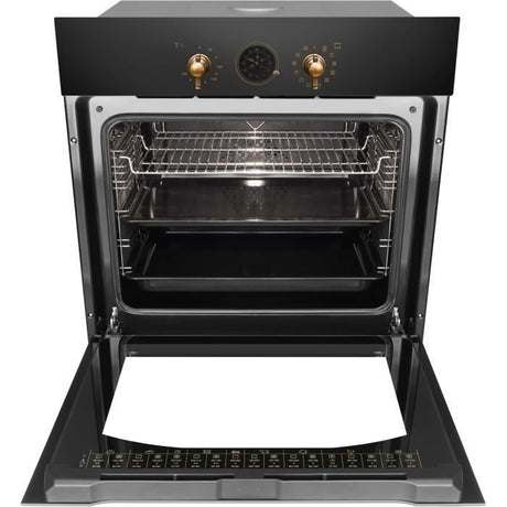 Four multifonction - Catalyse - AMICA - ED17319B RETRO - Noir - 59,5 x 59,5 x 57 cm