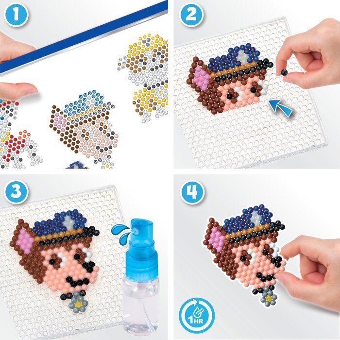 Le mega coffret - AQUABEADS - Pat'Patrouille - 800 perles - Des 4 ans
