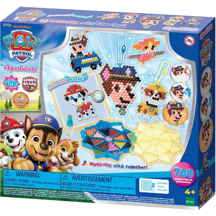 Le mega coffret - AQUABEADS - Pat'Patrouille - 800 perles - Des 4 ans