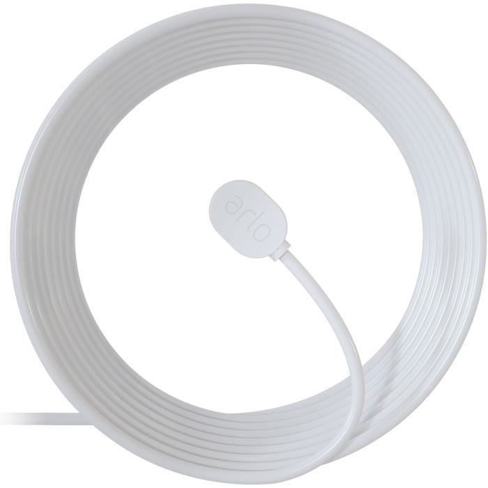 Chargeur - ARLO - VMA5600C-100PES - Magnétique - Pour camera externe - Blanc
