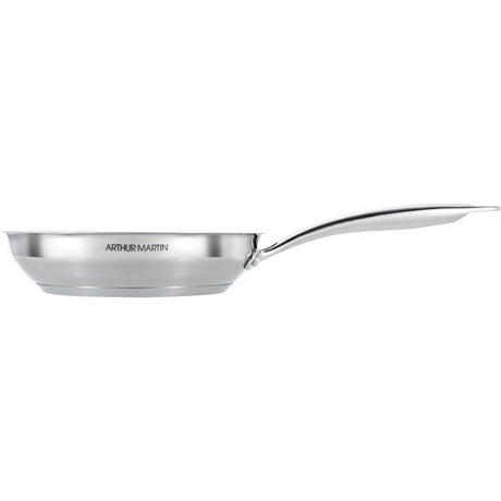 Poele grand chef - ARTHUR MARTIN - AM5336 - Ř20 cm - Inox 18/10 - Tous feux dont induction