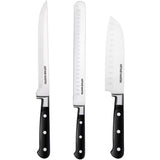 Set de couteaux - ARTHUR MARTIN - AMC1586 - Ensemble de couteaux - 3 pieces - Noir