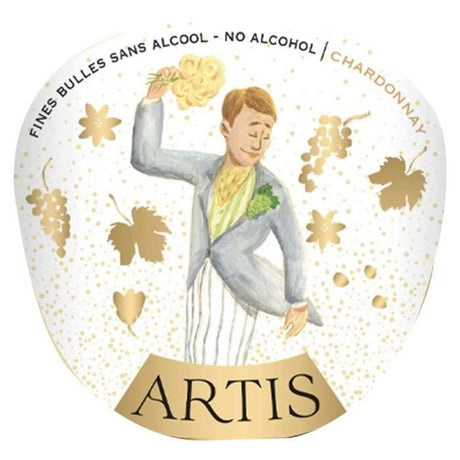 Artis Chardonnay - Fines bulles - Blanc sans alcool - 75cl