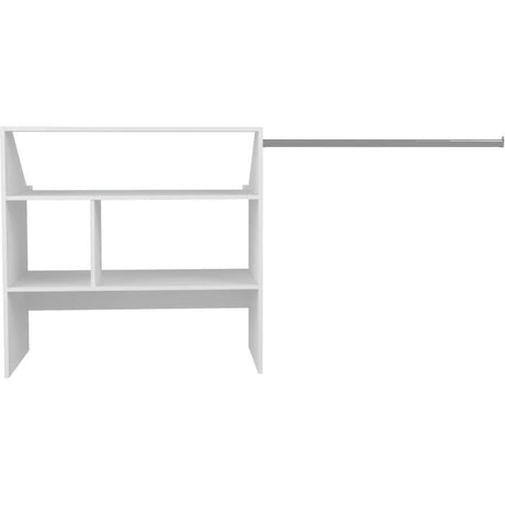 Kit dressing sous comble ARTIC - blanc - 1 penderie - L197 x P50 x H94 cm - Made in France